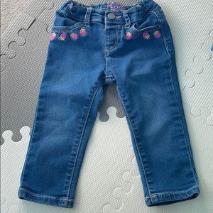 Cute strawberry 🍓 denim jeans